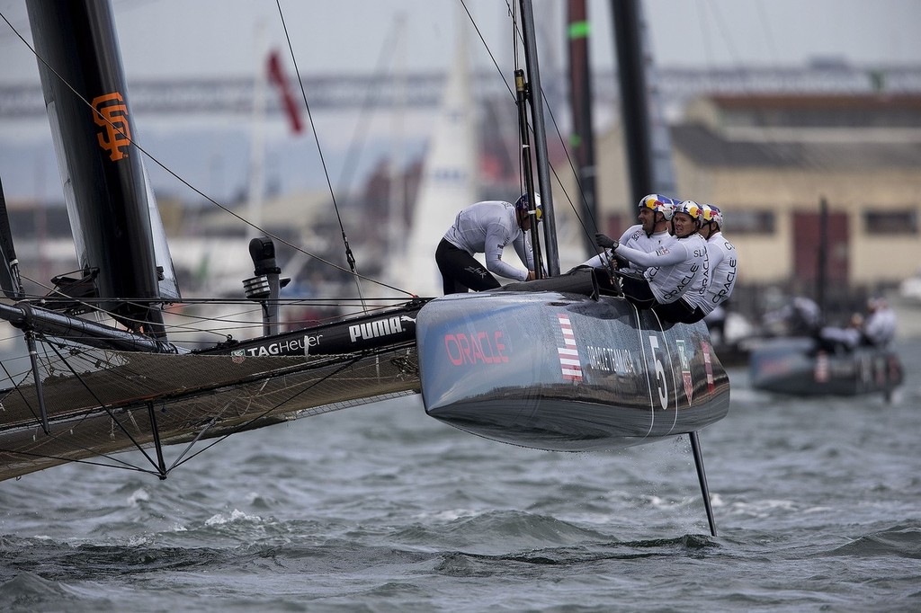 Oracle preparing for America’s Cup World Series San Francisco in October  ©  ACEA http://www.americascup.com